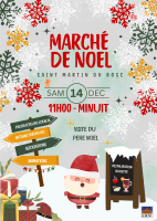 Marché de Noël 2024 © Mairie de LE BOSC